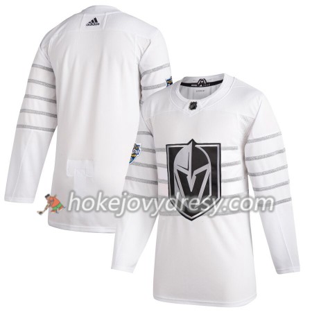 Pánské Hokejový Dres Vegas Golden Knights Blank Bílá Adidas 2020 NHL All-Star Authentic